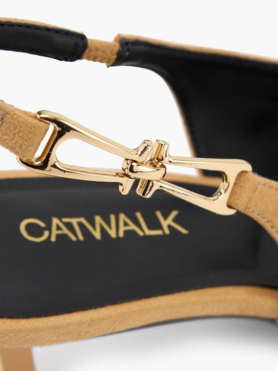 Catwalk Zapatos abiertos de tacón Marrón 140635 5