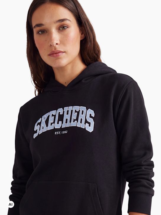 Skechers Hoodie Schwarz 141101 4