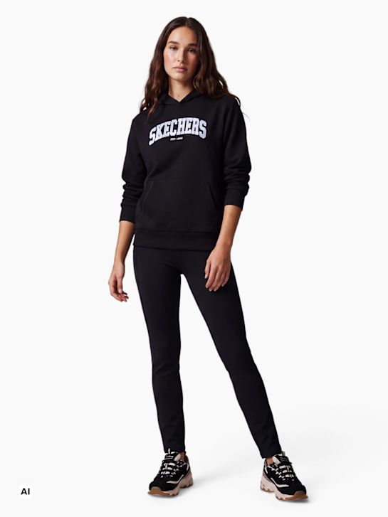 Skechers Hoodie Schwarz 141101 5