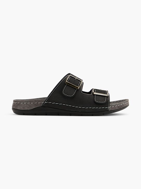 Romika Slip in sandal Sort 141111 1