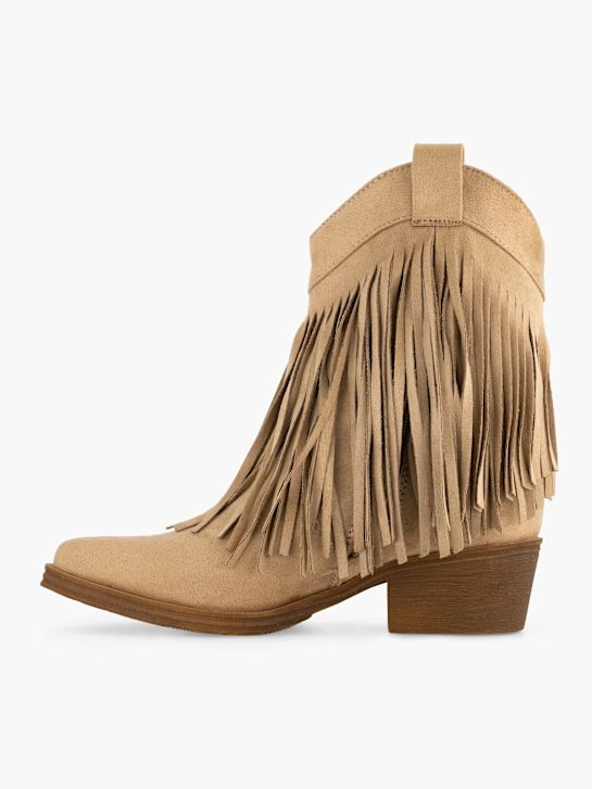 Graceland Stivale cowboy Beige 141142 2
