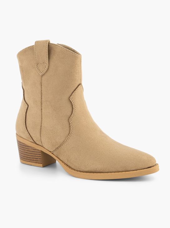 Graceland Stivale cowboy Beige 141580 6
