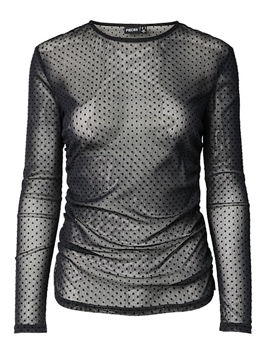 PIECES Longsleeve Schwarz 145569 1