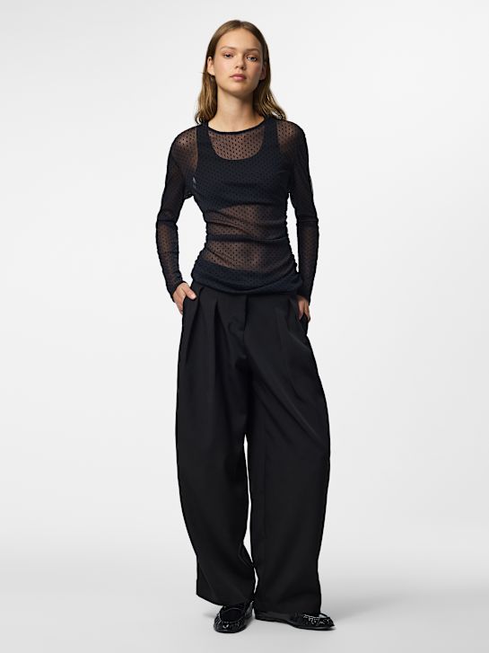 PIECES Longsleeve Schwarz 145569 3