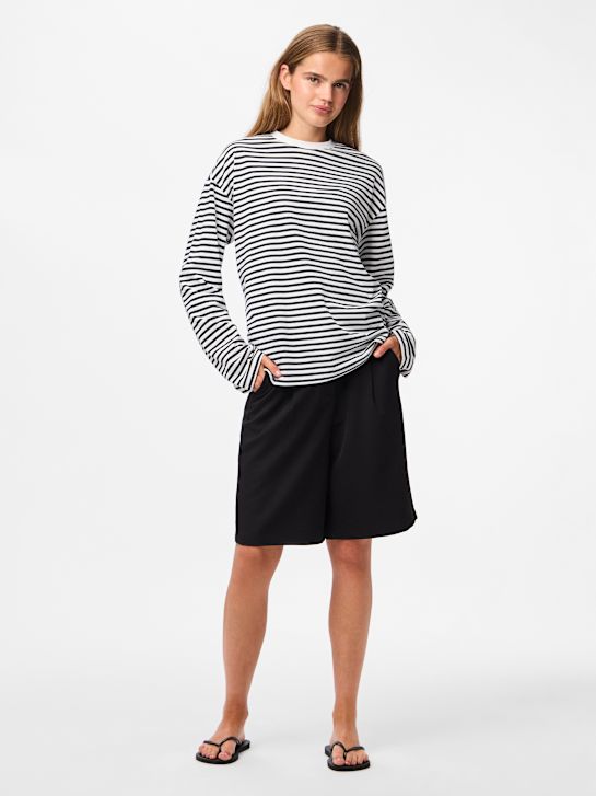 PIECES Longsleeve Schwarz 145570 3