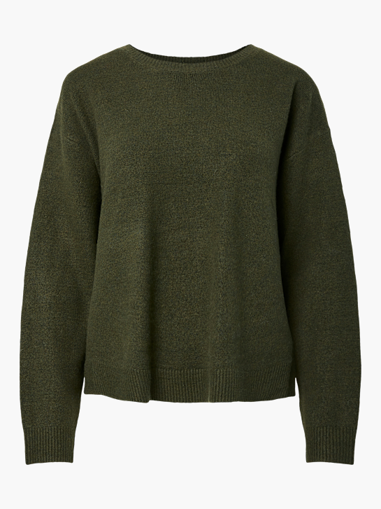 PIECES Strickpullover Khaki 145577 1