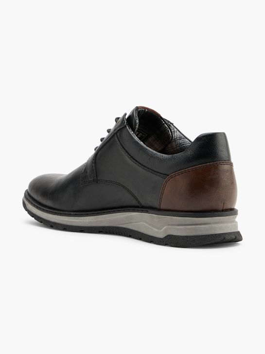 Mustang Businessschuh Schwarz 145610 3