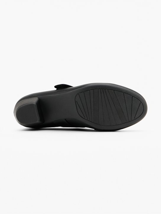 Easy Street Sapato de salto com fivela Preto 145678 4