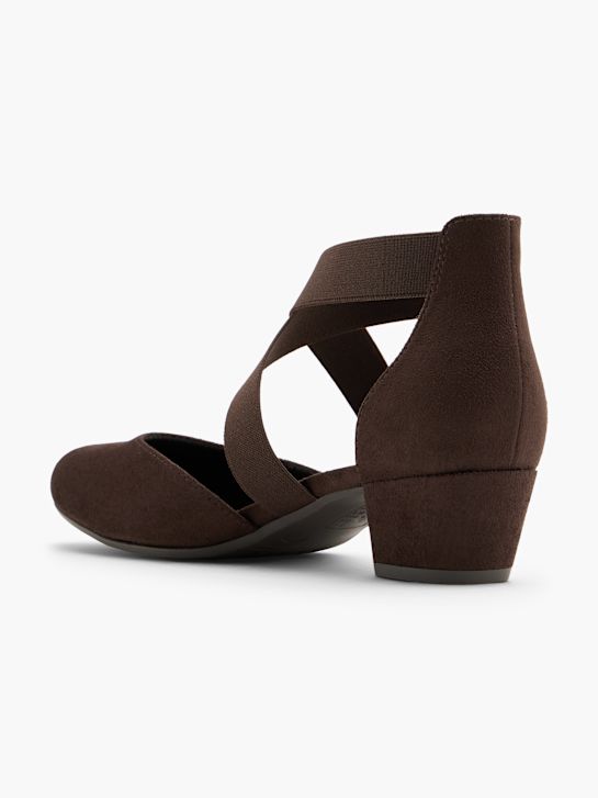 Easy Street Escarpins à boucle Marron 145677 3