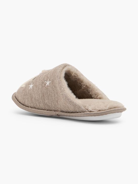 Casa mia Pantoffel Taupe 145733 3