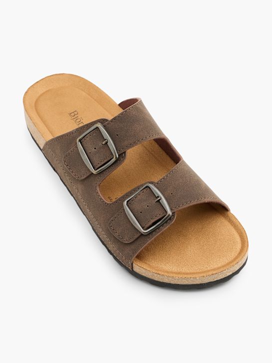 Björndal Tieffuß Pantolette Braun 145753 2