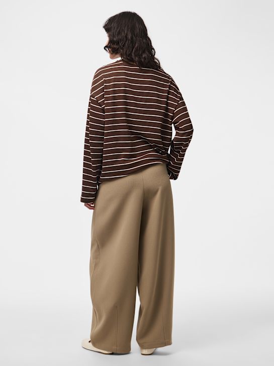 PIECES Longsleeve Braun 146175 3