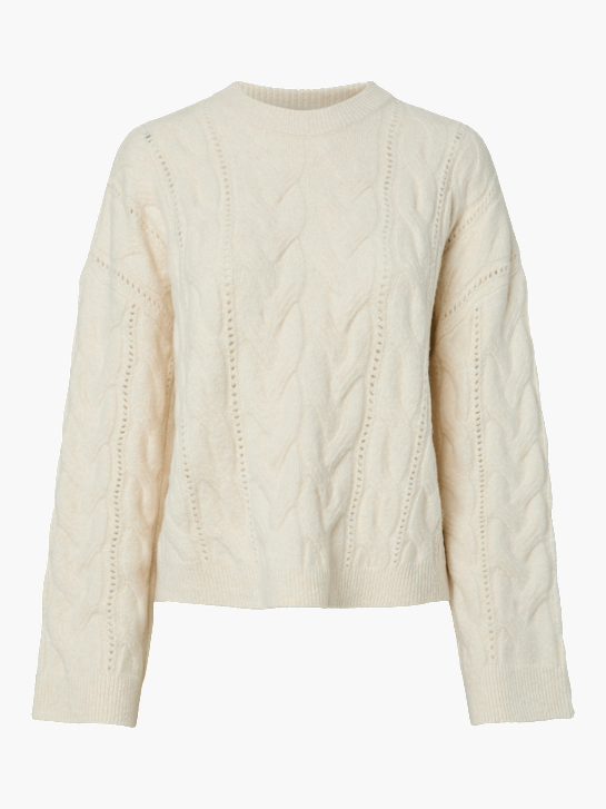 PIECES Strickpullover Beige 146176 1