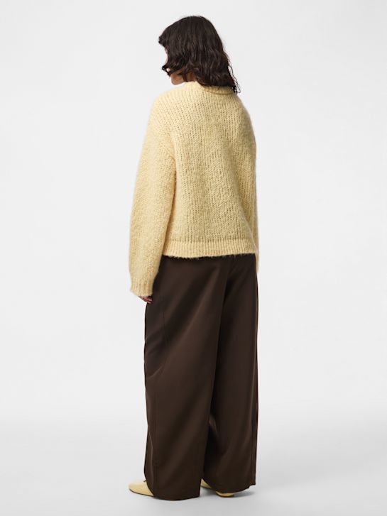 PIECES Strickpullover Gelb 146177 3