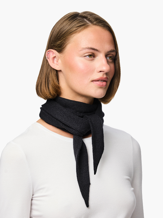 PIECES Schal Schwarz 146461 4