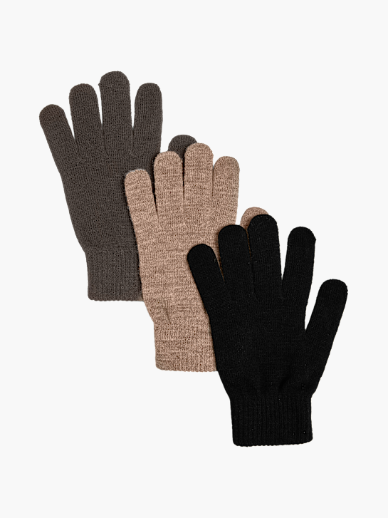 PIECES Handschuh Braun 146434 1
