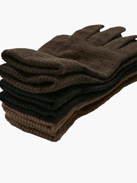 PIECES Handschuh Braun 146434 2