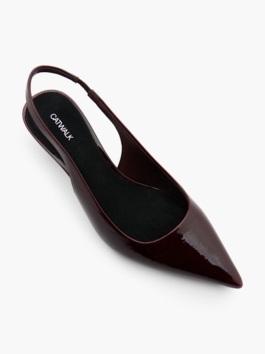 Catwalk Slingback pump Bordeaux 146874 2