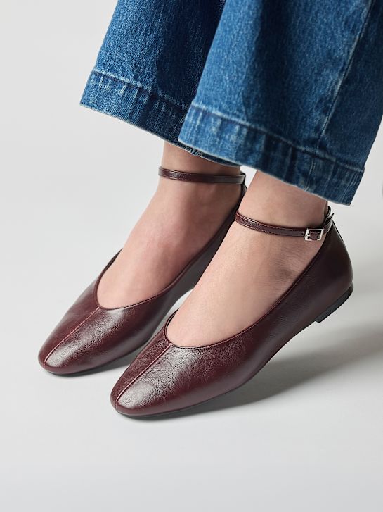 Graceland Ballerines Rouge bordeaux 146895 5