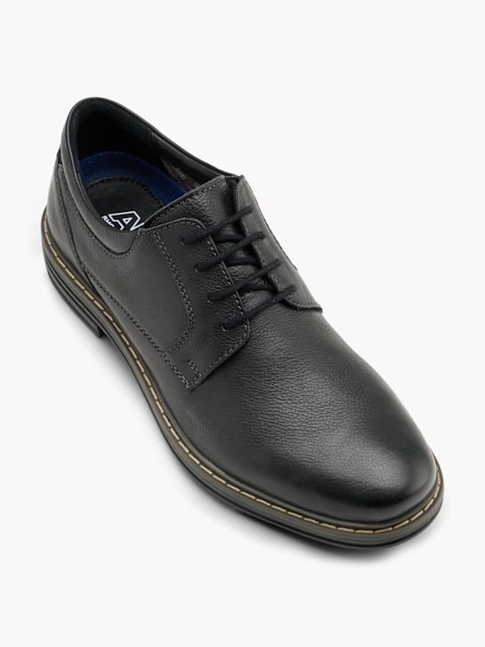 AM SHOE Poslovni čevlji Črna 146751 2