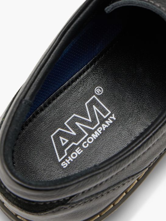 AM SHOE Poslovni čevlji Črna 146751 5