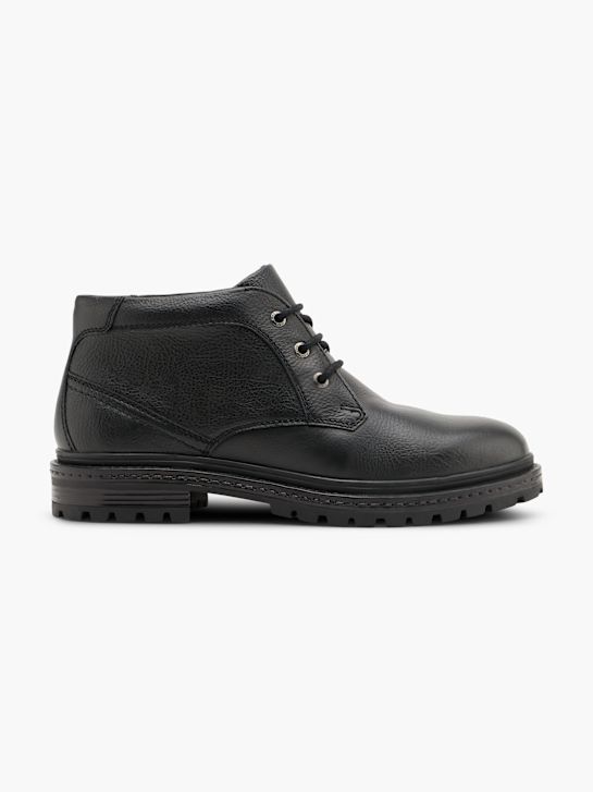 AM SHOE Schnürboots Schwarz 146747 1