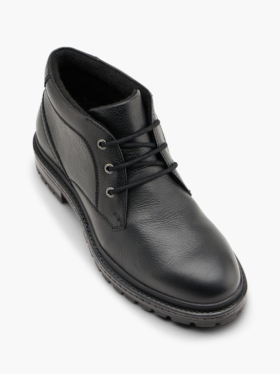 AM SHOE Schnürboots Schwarz 146747 2