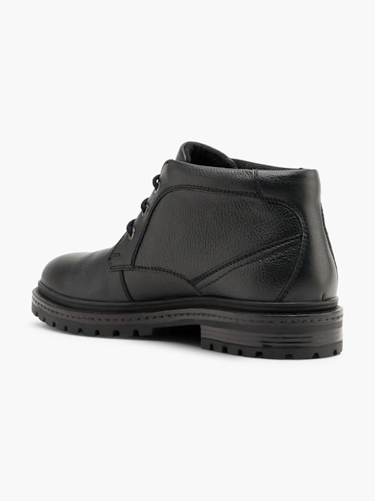 AM SHOE Schnürboots Schwarz 146747 3