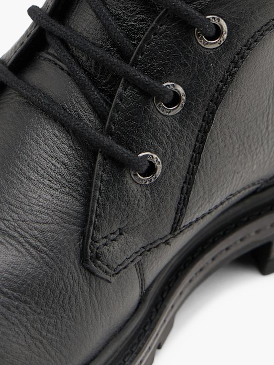 AM SHOE Schnürboots Schwarz 146747 5