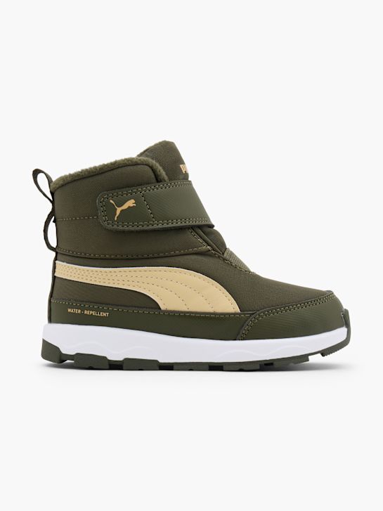 PUMA Členkové tenisky Olivová 147024 1