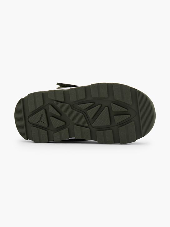 PUMA Členkové tenisky Olivová 147024 4