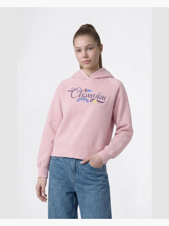 Champion Hoodie Pink 147235 2