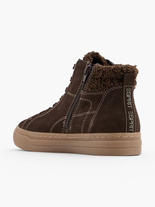 ESPRIT Magas szárú sneaker barna 147282 3