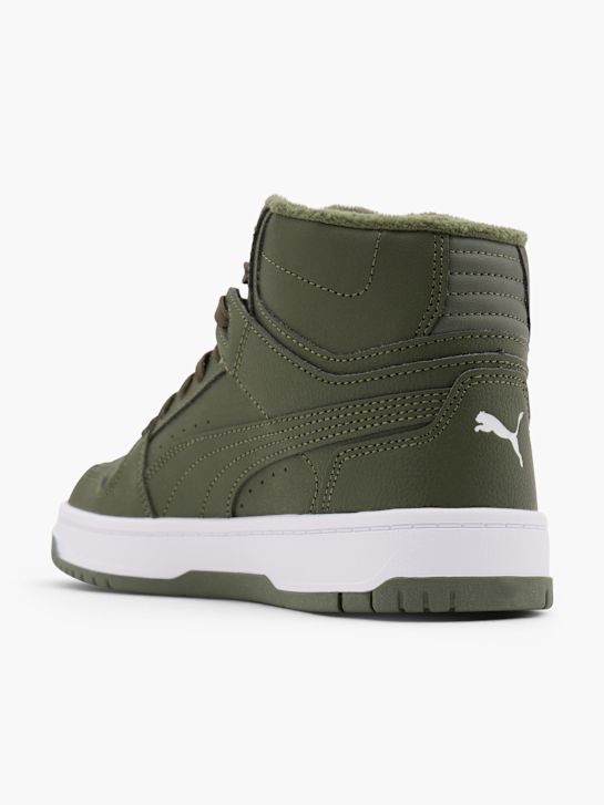 PUMA Високи маратонки Зелен 147389 3