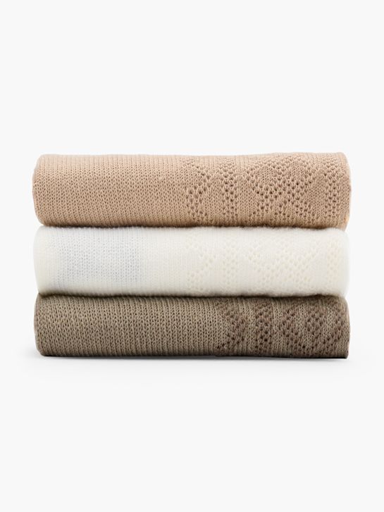 PIECES Socken Braun 147464 2