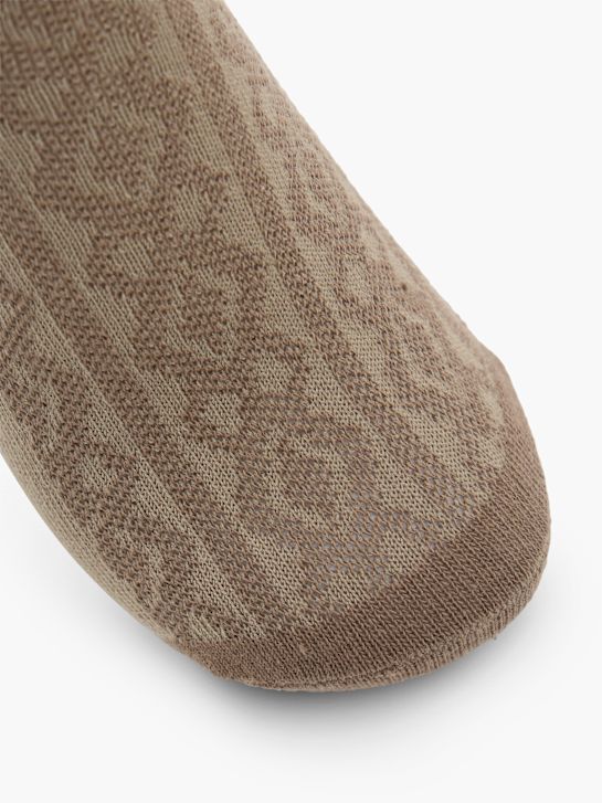 PIECES Socken Braun 147464 3