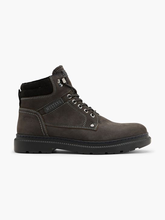 Mustang Schnürboots Schwarz 147521 1
