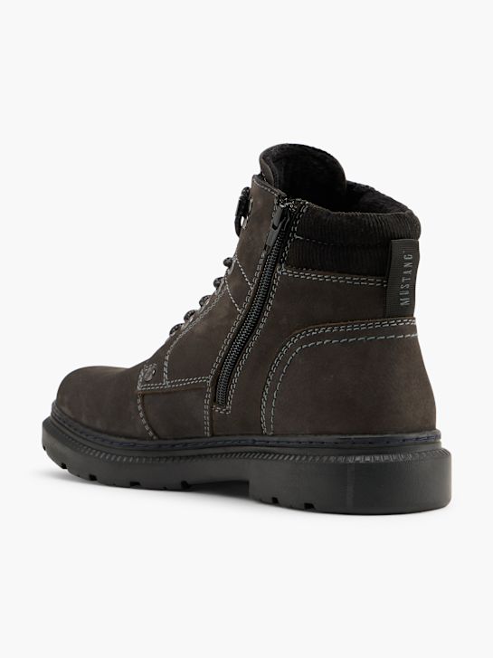 Mustang Schnürboots Schwarz 147521 3