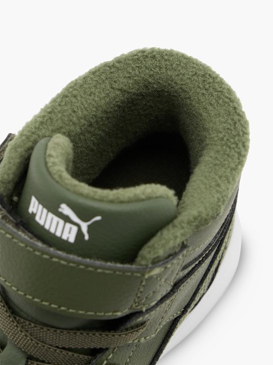 PUMA Високи маратонки Маслинено зелен 147582 5
