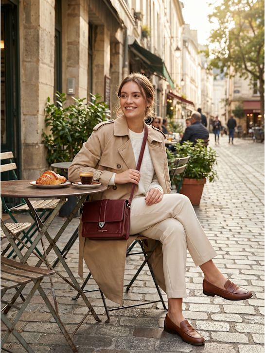 Edel & Stark Чанта за рамо Червено 147591 5