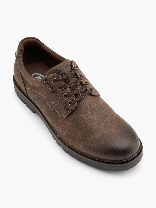 AM SHOE Společenská obuv Hnědá 147650 2