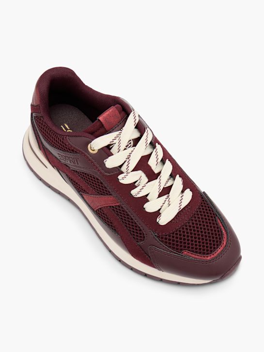 ESPRIT Sneakersy Bordowy 147955 2