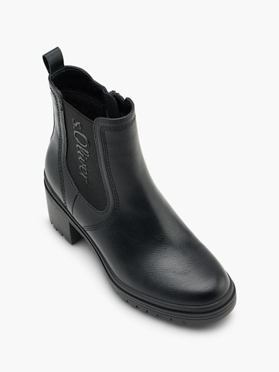 s.Oliver Bota Chelsea Negro 148234 2