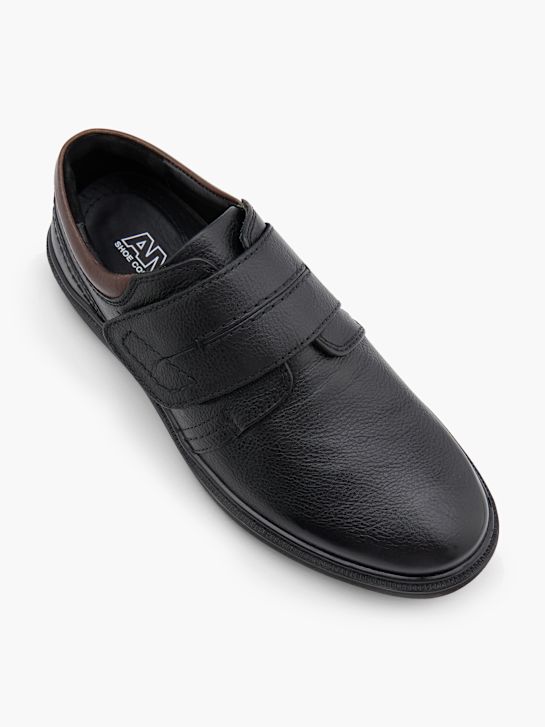 AM SHOE Félcipő fekete 148265 2