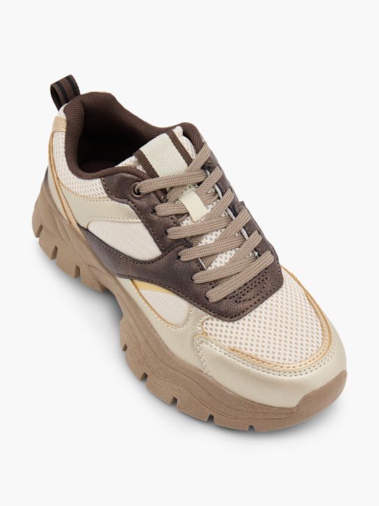 Graceland Pantofi sport chunky Bej 148429 2