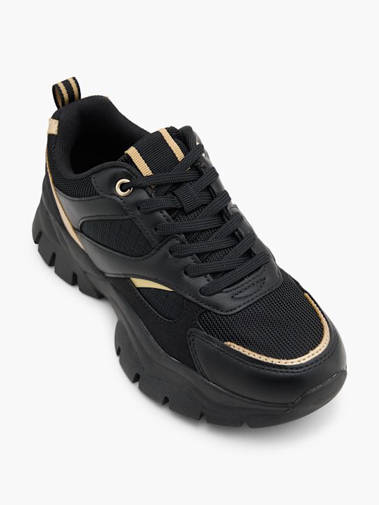 Graceland Pantofi sport chunky Negru 148430 2