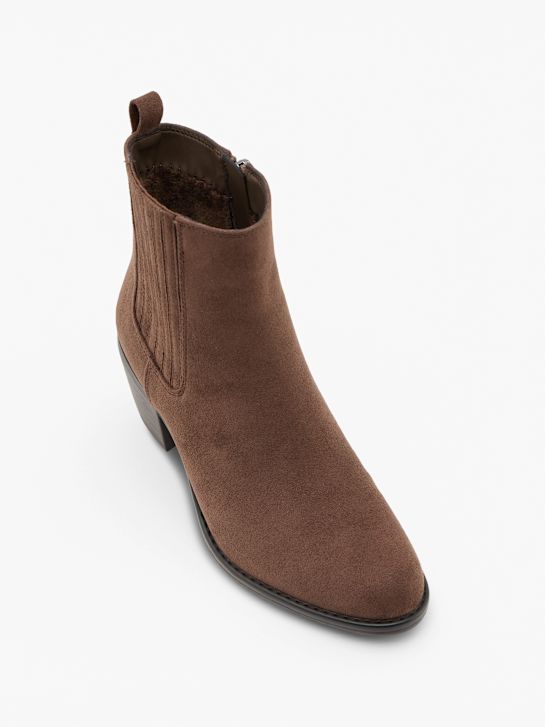 Graceland Klasická kotníková obuv Hnědá 148535 2