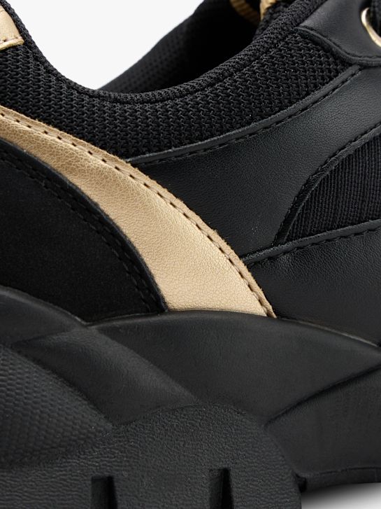 Graceland Sneakersy chunky Czarny 148603 5