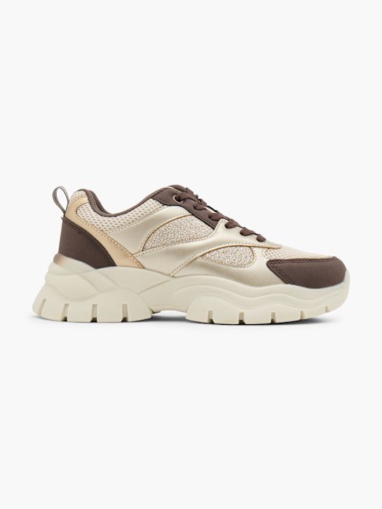 Graceland Pantofi sport chunky Bej 148711 1
