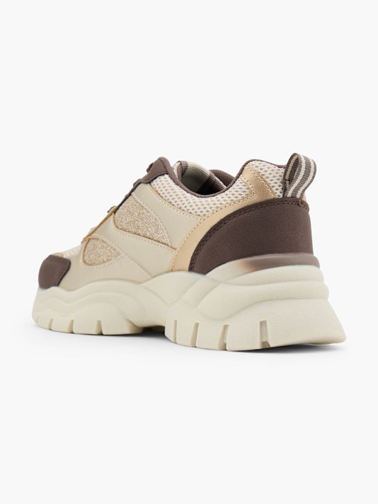 Graceland Pantofi sport chunky Bej 148711 3